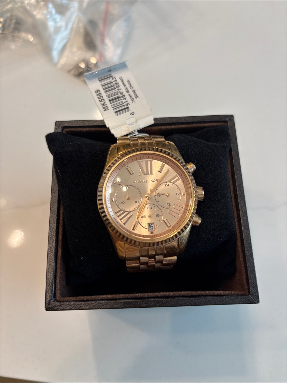 Michael Kors Bradshaw Chronograph Rose Gold-Tone Watch Model: MK5799